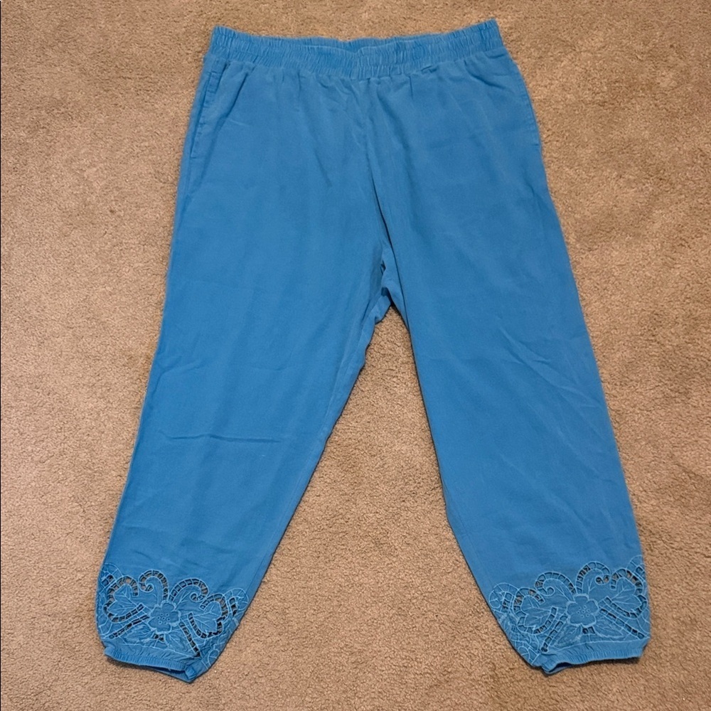 Soft Surroundings Blue Women’s Pants